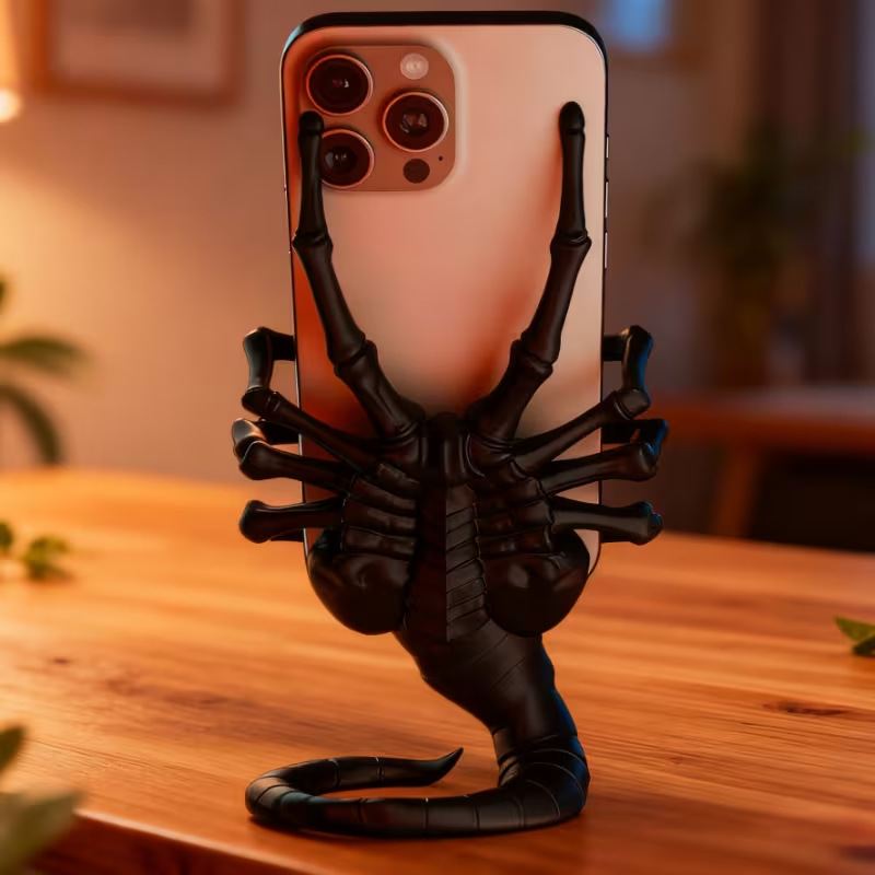 Creative Alien Facehugger Phon - đánh giá và giá Action Figure Stand