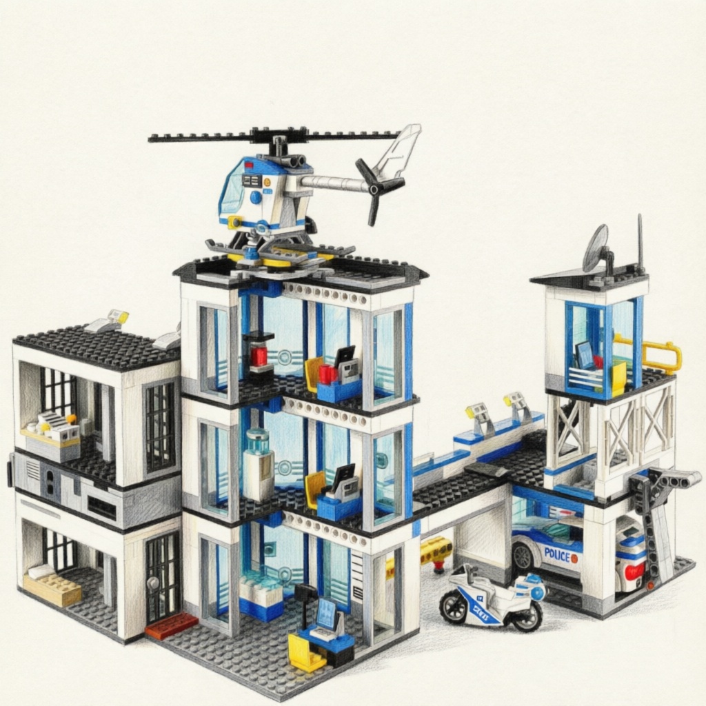 Special Police Station Militar - đánh giá và giá Lego Set Creator