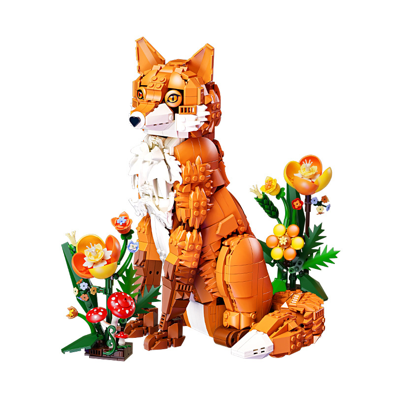 1558PCS MOC Jungle Fox Model B - đánh giá và giá Lego Set Creator