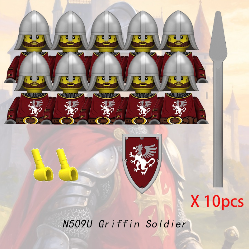 Medieval Castle Knight Minifig - đánh giá và giá Lego Minifigure Holder