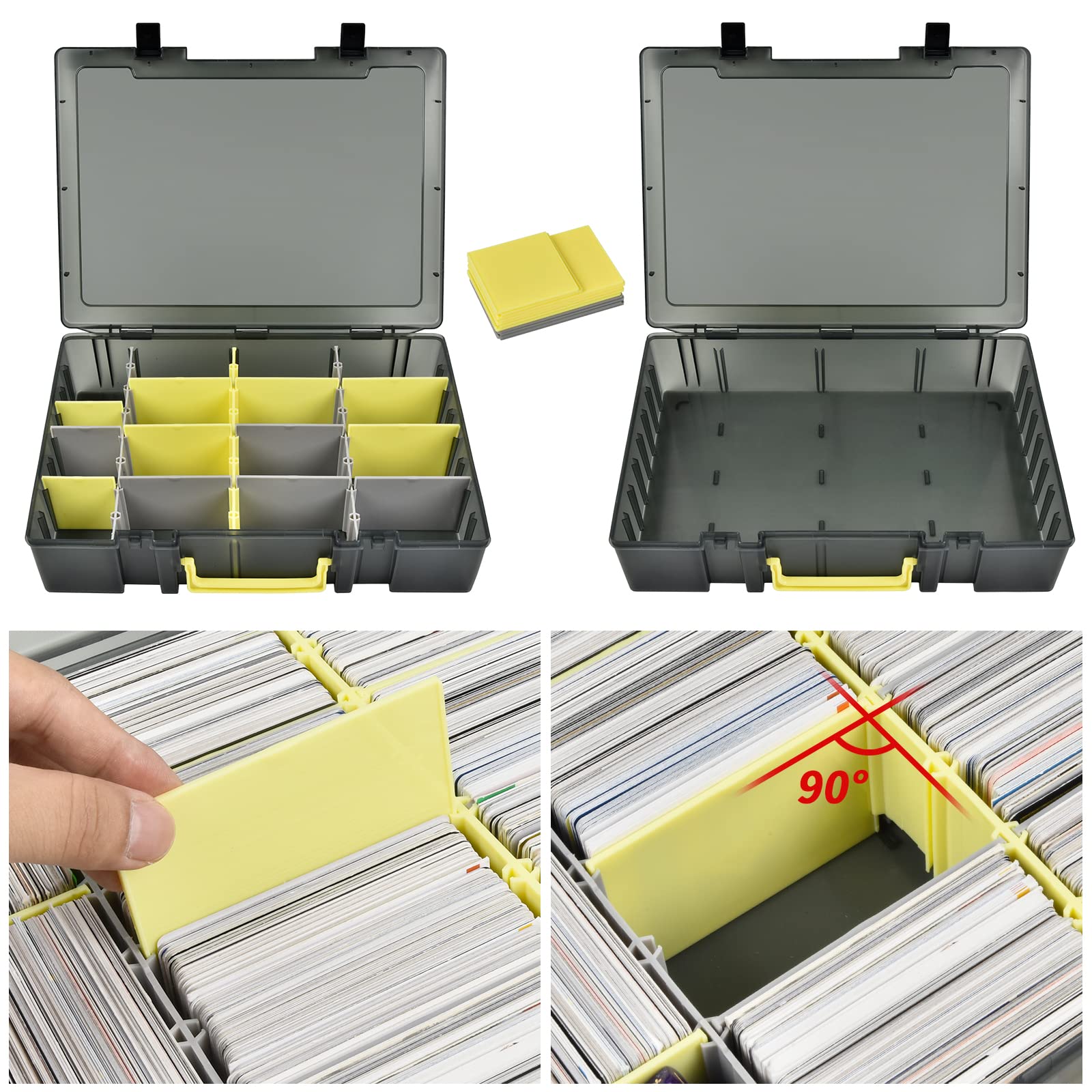 Clear Trading Card Storage Box - đánh giá và giá Trading Card Binder