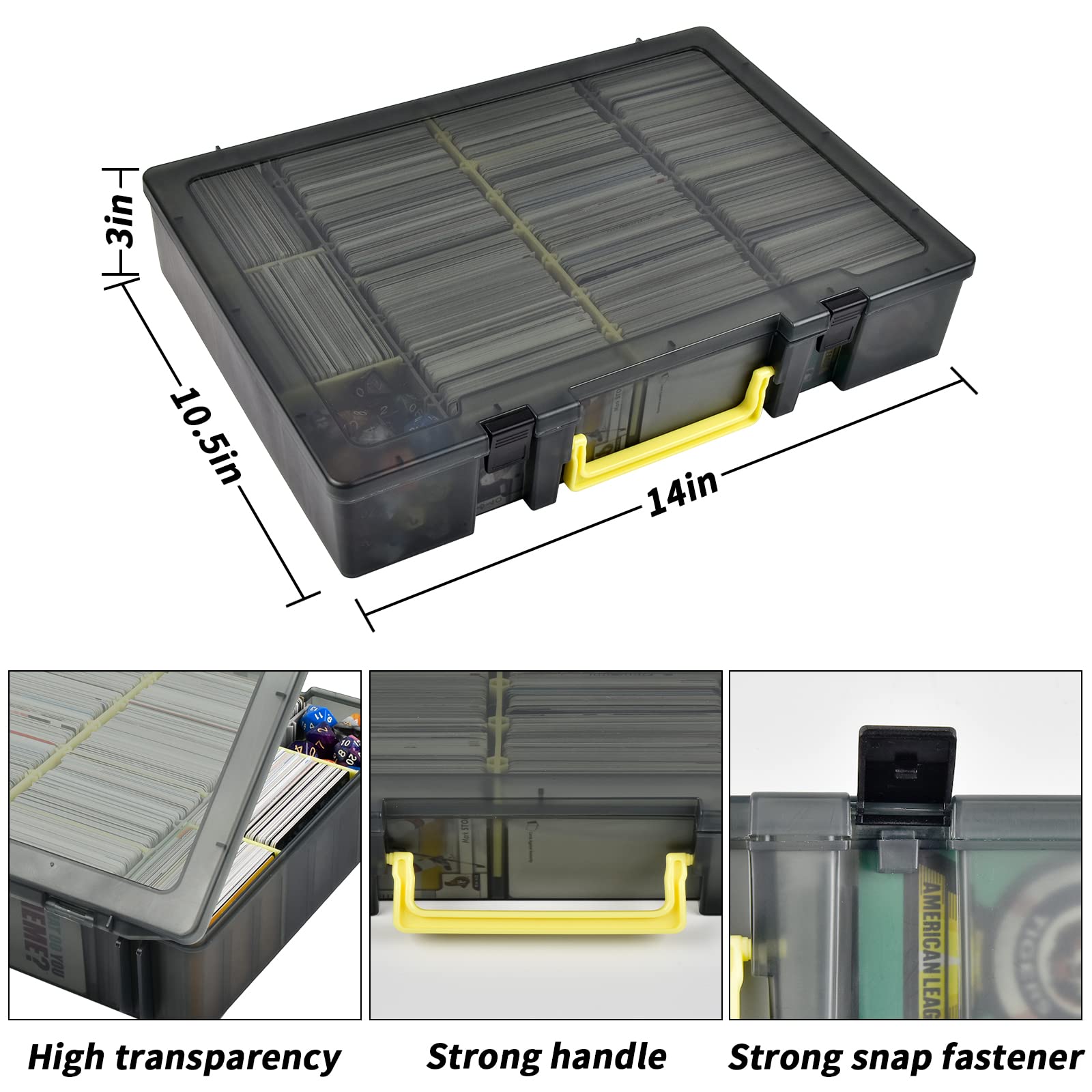 Clear Trading Card Storage Box - đánh giá và giá Trading Card Binder