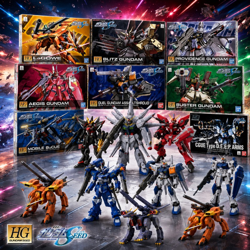 Bandai HG SEED 1/144 Blitz Aeg - đánh giá và giá Bandai Model Gundam Hg