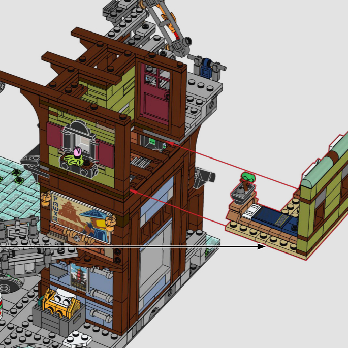 Robot Repair Factory Building  - đánh giá và giá Lego Set Technic