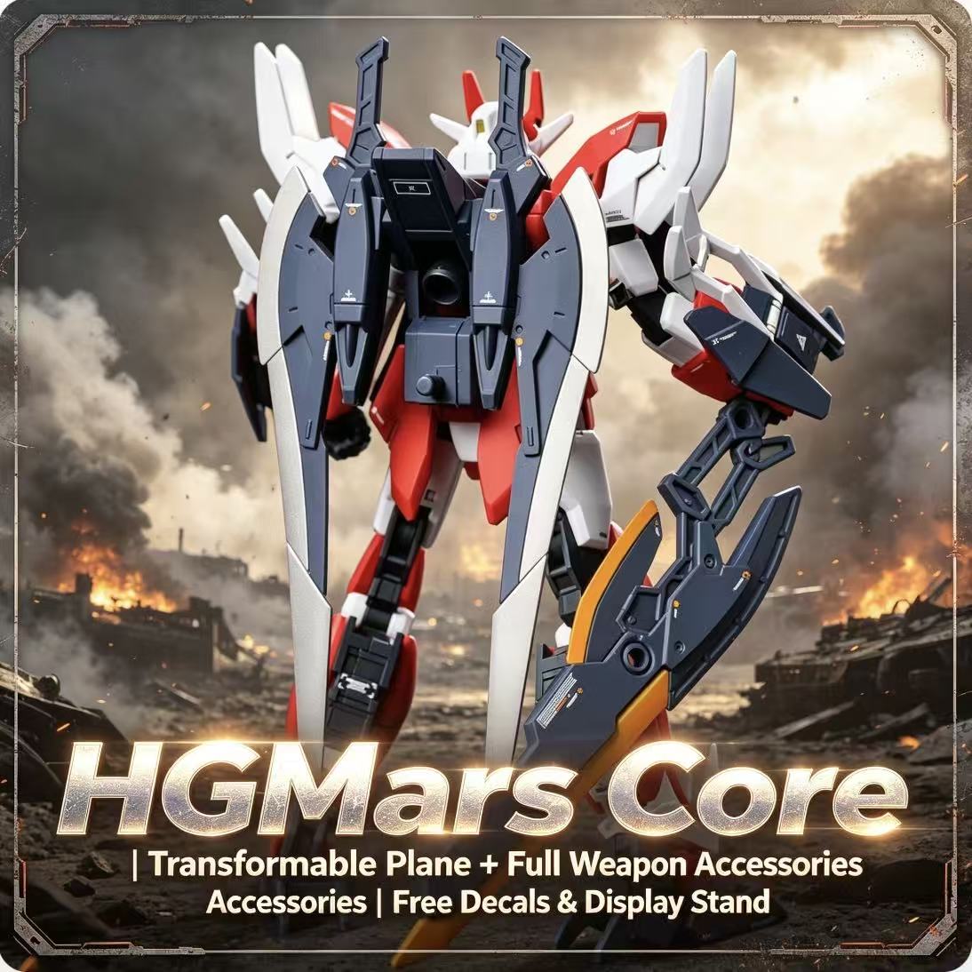 008A HG 1/144 Mars Core Warrio - đánh giá và giá Bandai Model Gundam Hg