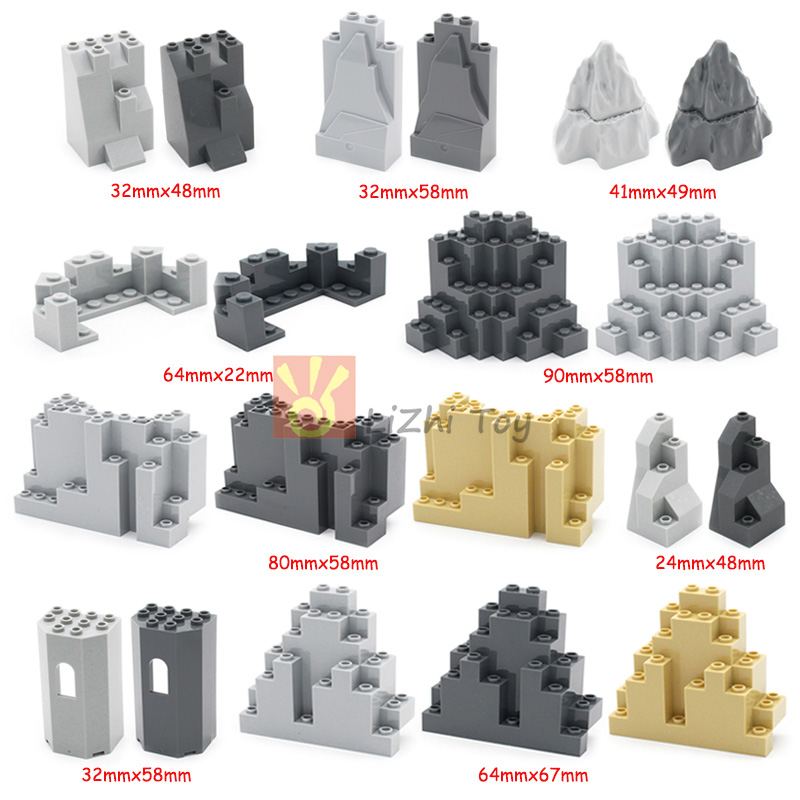 Mộc Viên Gạch Lâu Đài Núi Rock - đánh giá và giá Lego Set Creator